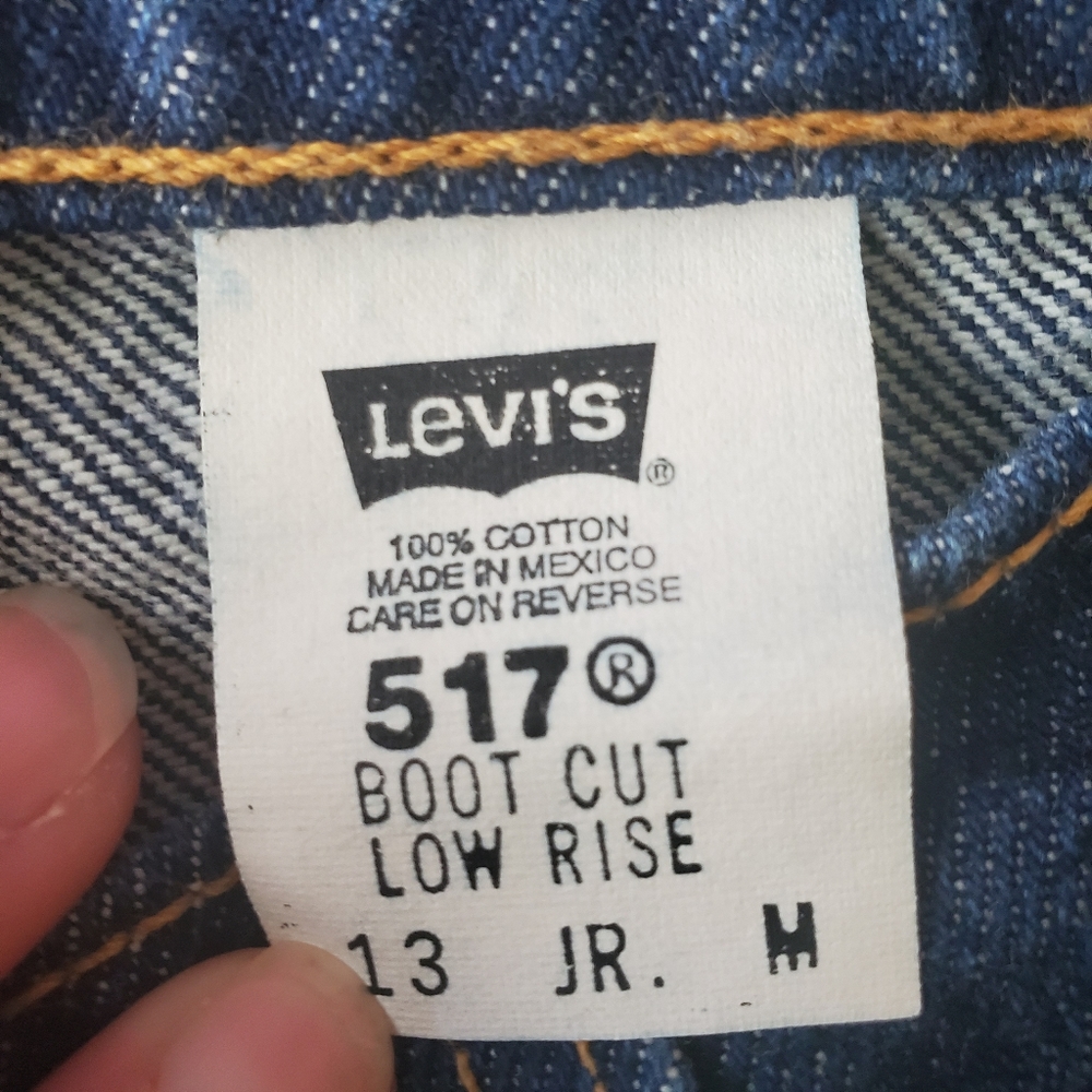 EUC! Levi's Dark Wash 517 Bootcut - Picture 5 of 5